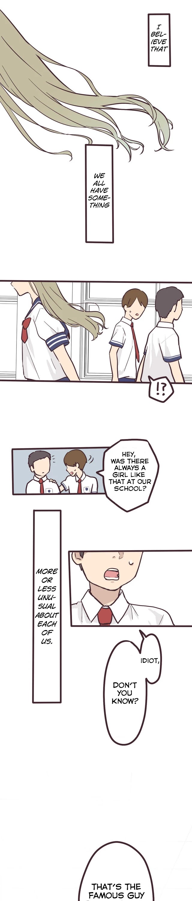 My Crossdressing Senpai Chapter 1 page 1 - Chapter 1: Letter