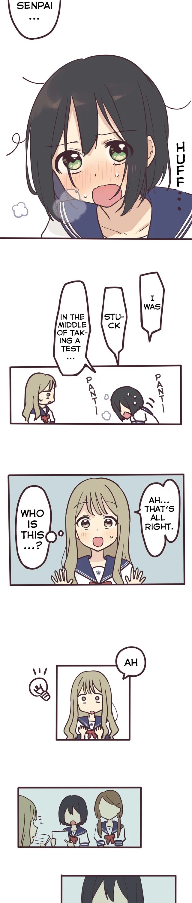 My Crossdressing Senpai Chapter 1 page 10 - Chapter 1: Letter