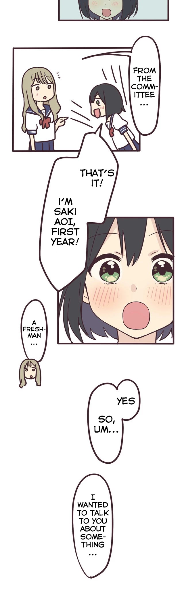 My Crossdressing Senpai Chapter 1 page 11 - Chapter 1: Letter