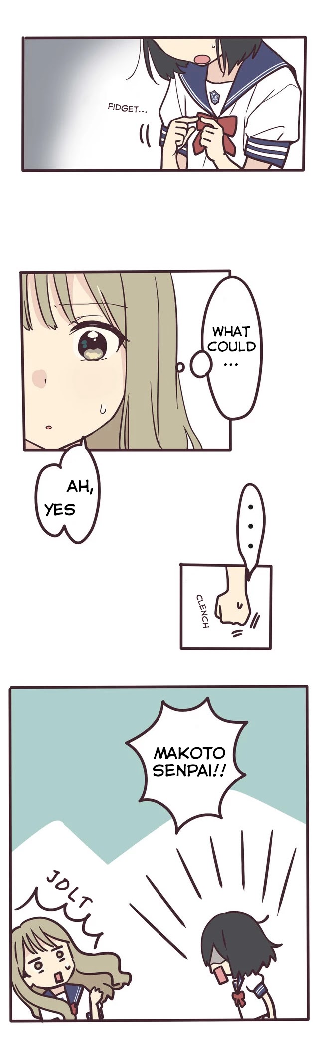 My Crossdressing Senpai Chapter 1 page 12 - Chapter 1: Letter