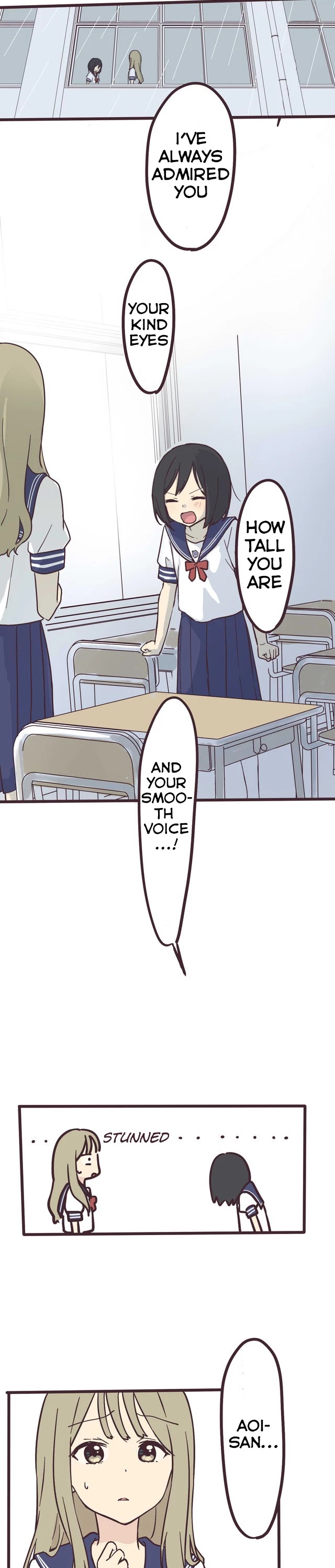 My Crossdressing Senpai Chapter 1 page 14 - Chapter 1: Letter