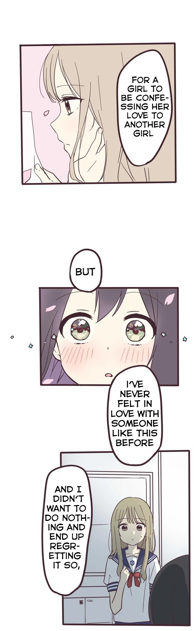 My Crossdressing Senpai Chapter 1 page 16 - Chapter 1: Letter