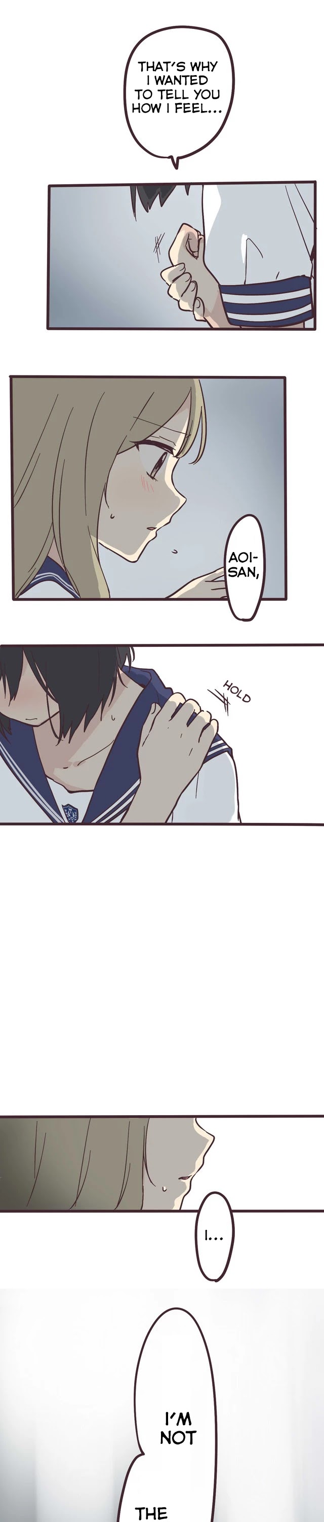 My Crossdressing Senpai Chapter 1 page 17 - Chapter 1: Letter