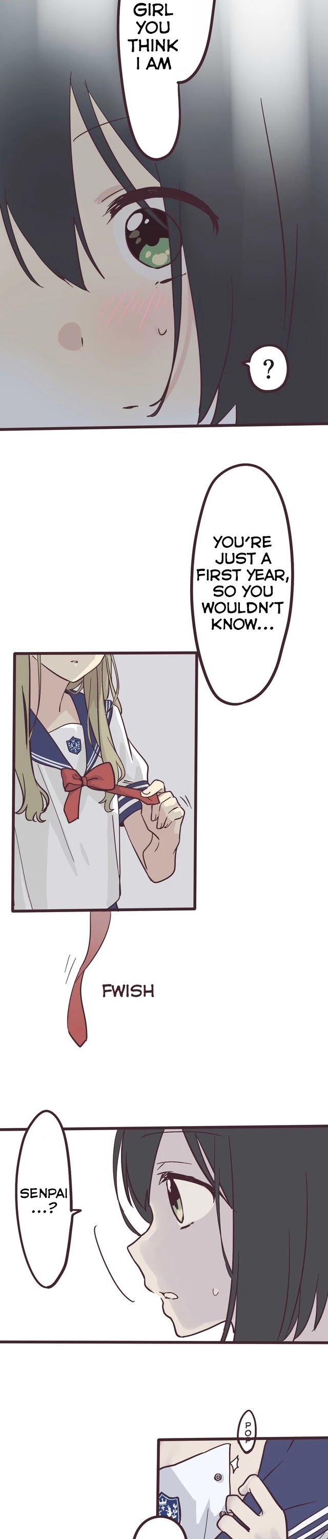 My Crossdressing Senpai Chapter 1 page 18 - Chapter 1: Letter
