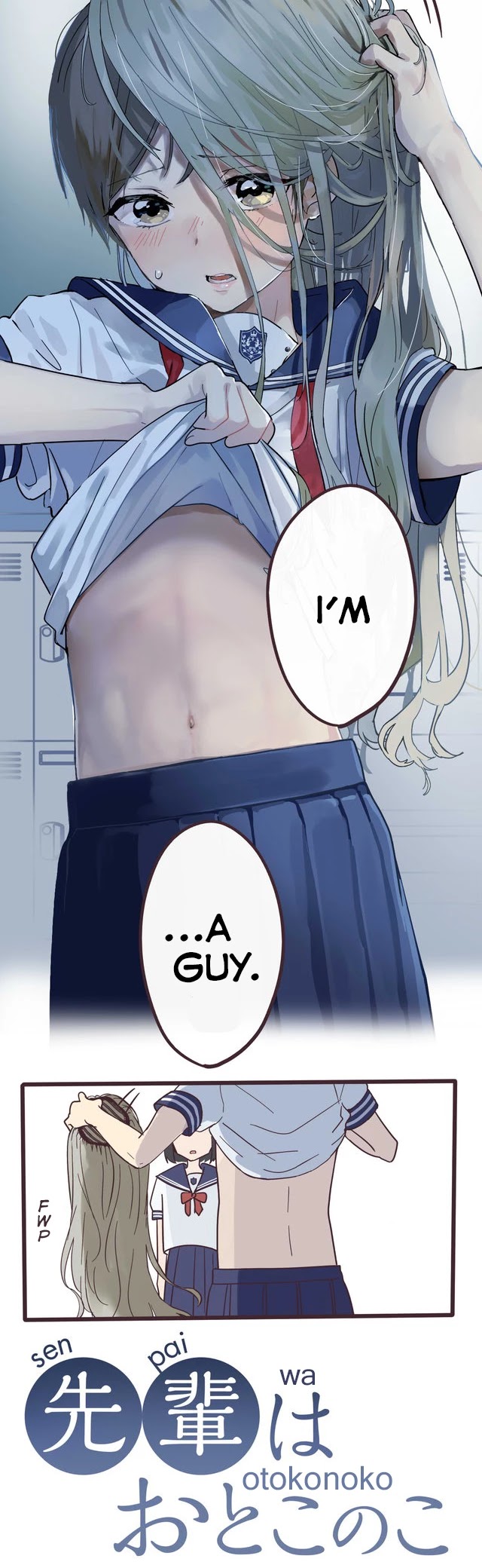 My Crossdressing Senpai Chapter 1 page 20 - Chapter 1: Letter