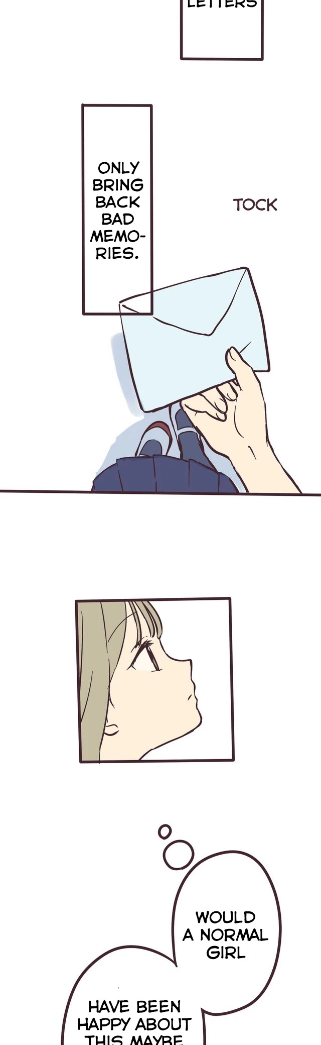 My Crossdressing Senpai Chapter 1 page 7 - Chapter 1: Letter