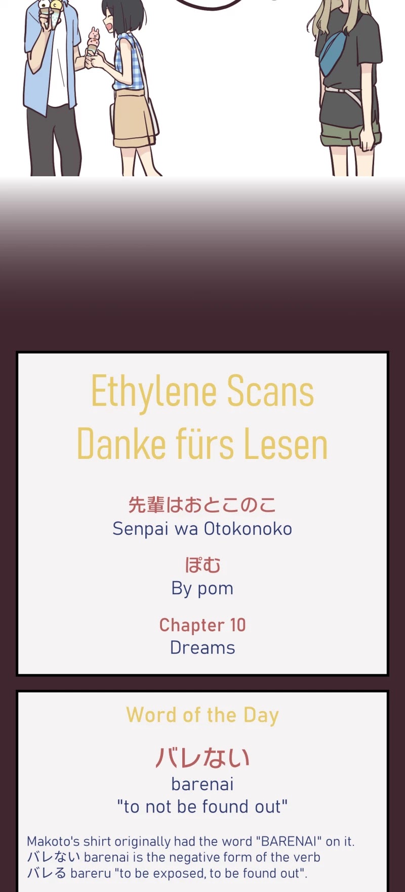 My Crossdressing Senpai Chapter 10 page 27 - Chapter 10: Dreams