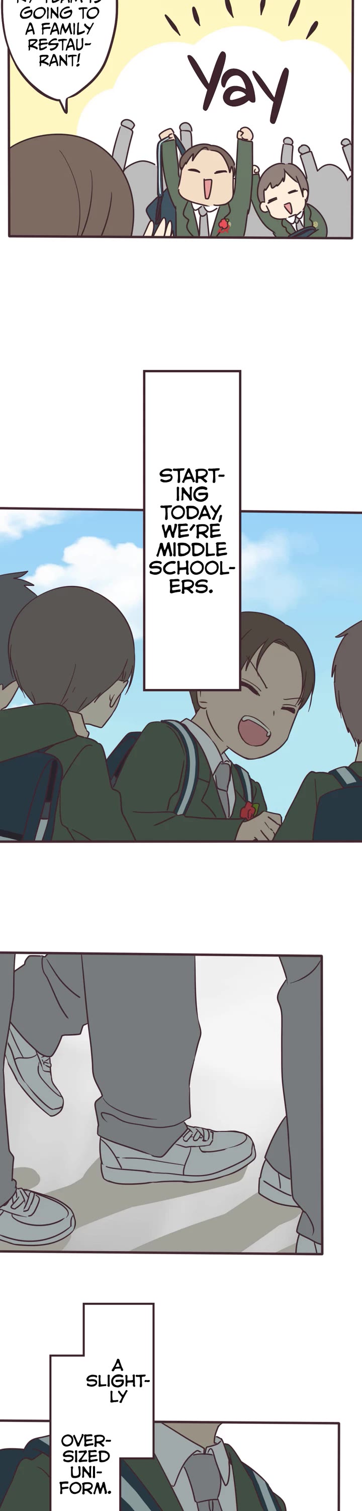 My Crossdressing Senpai Chapter 101 page 17 - Chapter 101: Middle Schoolers