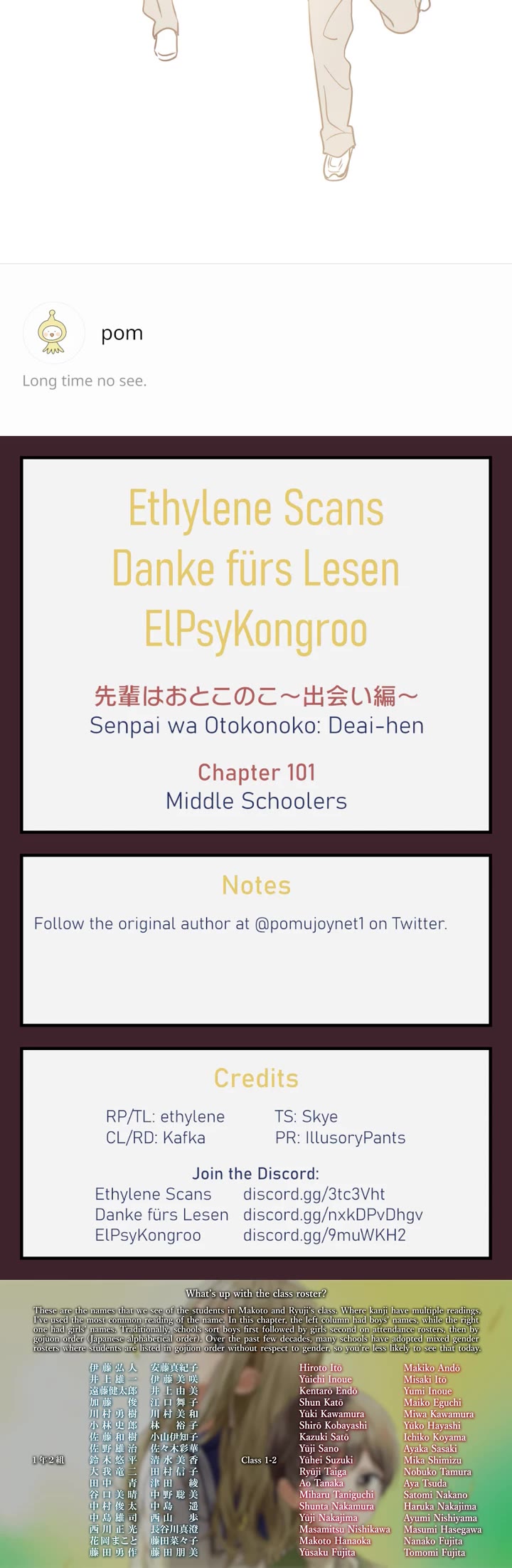My Crossdressing Senpai Chapter 101 page 23 - Chapter 101: Middle Schoolers