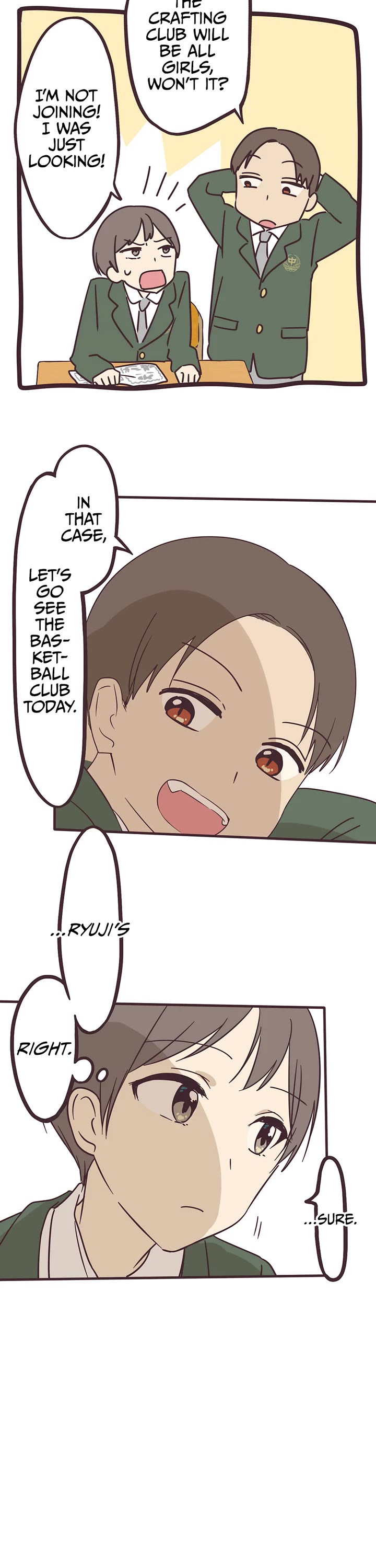 My Crossdressing Senpai Chapter 102 page 12 - Chapter 102: Wrong