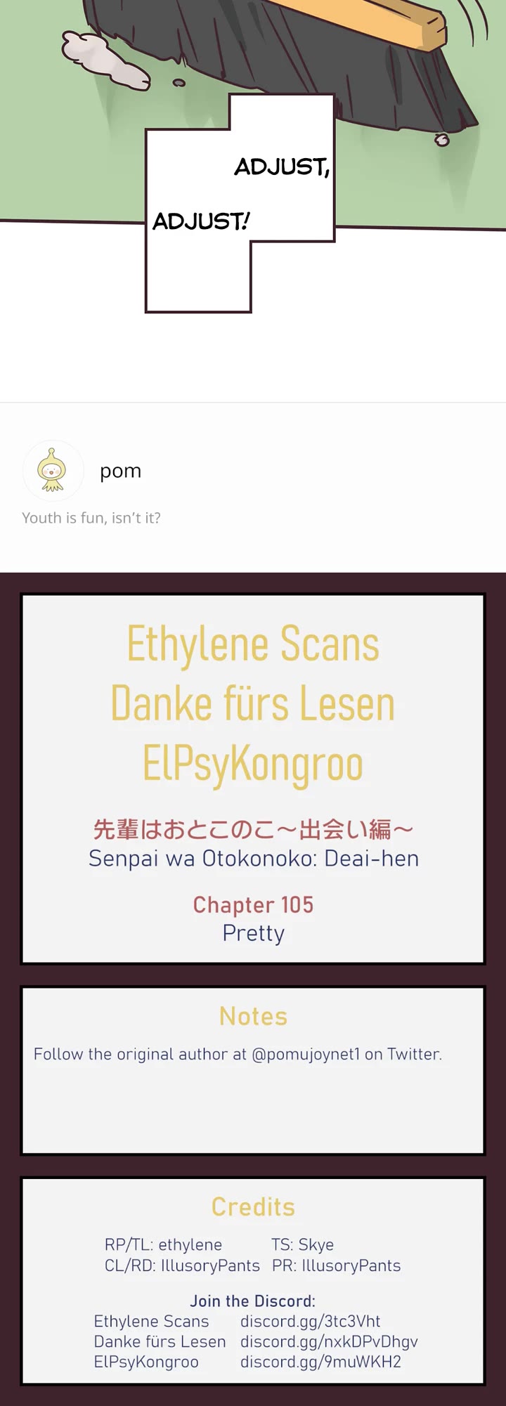 My Crossdressing Senpai Chapter 105 page 19 - Chapter 105: Pretty
