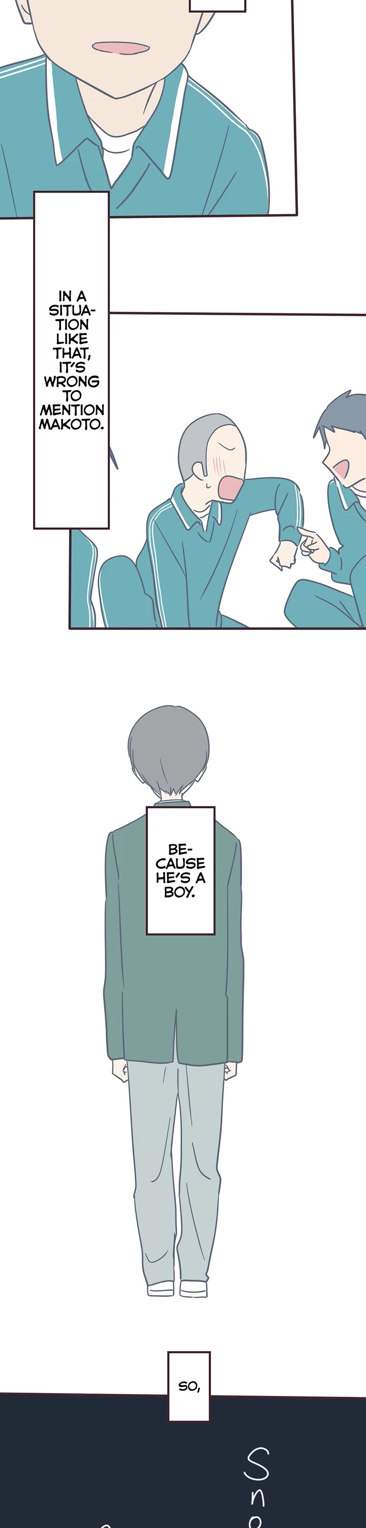 My Crossdressing Senpai Chapter 107 page 13 - Chapter 107: Shut Up