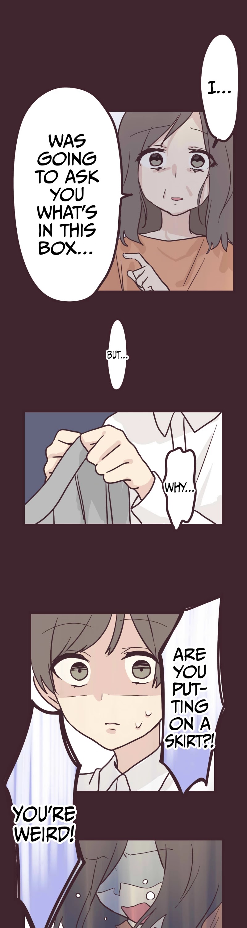 My Crossdressing Senpai Chapter 12 page 17 - Chapter 12: The Past