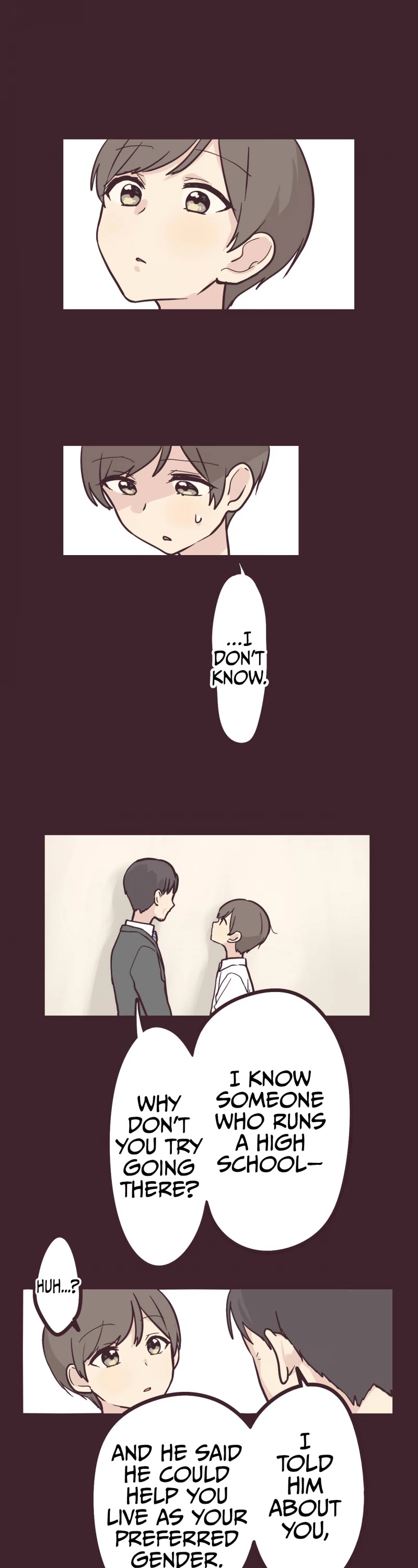 My Crossdressing Senpai Chapter 12 page 21 - Chapter 12: The Past