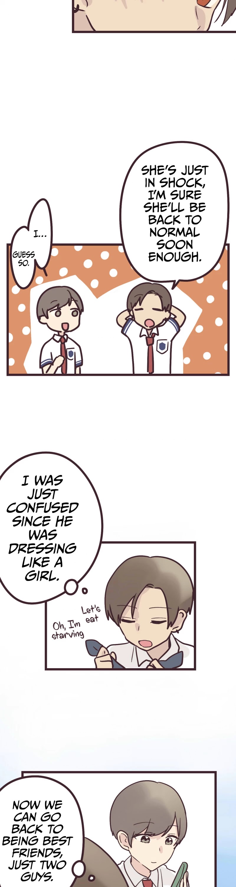 My Crossdressing Senpai Chapter 13 page 10 - Chapter 13: Satisfied