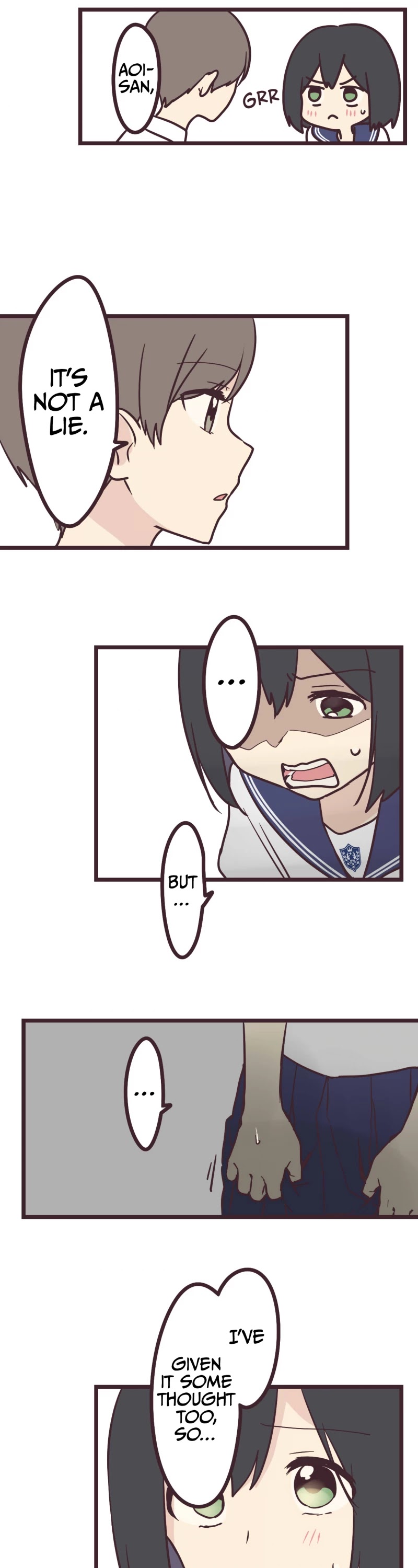 My Crossdressing Senpai Chapter 13 page 21 - Chapter 13: Satisfied