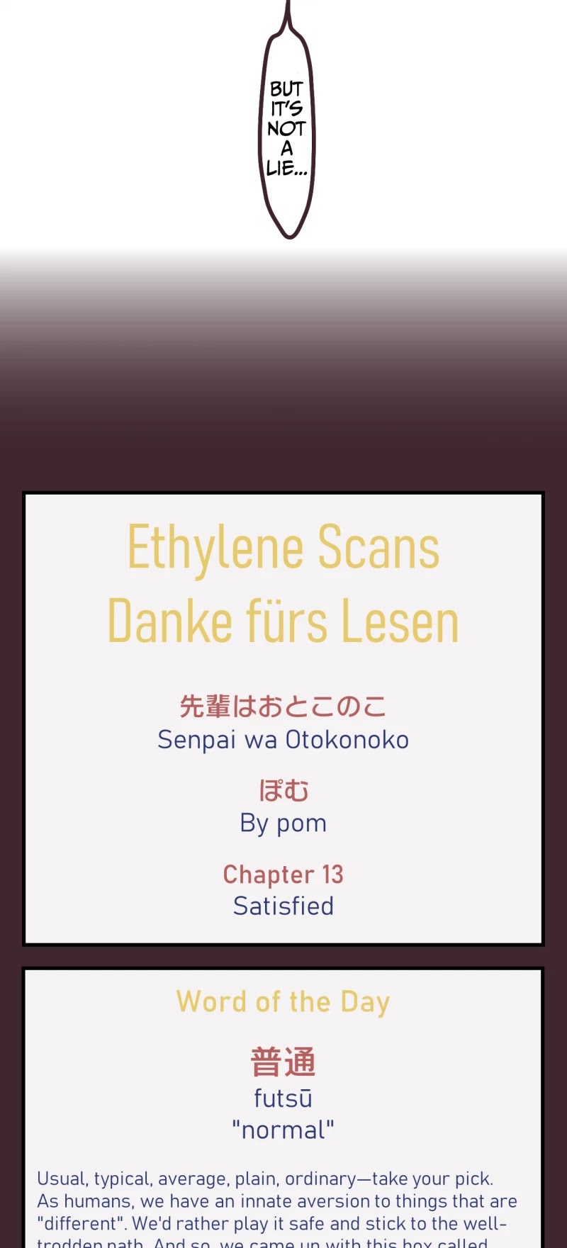 My Crossdressing Senpai Chapter 13 page 27 - Chapter 13: Satisfied