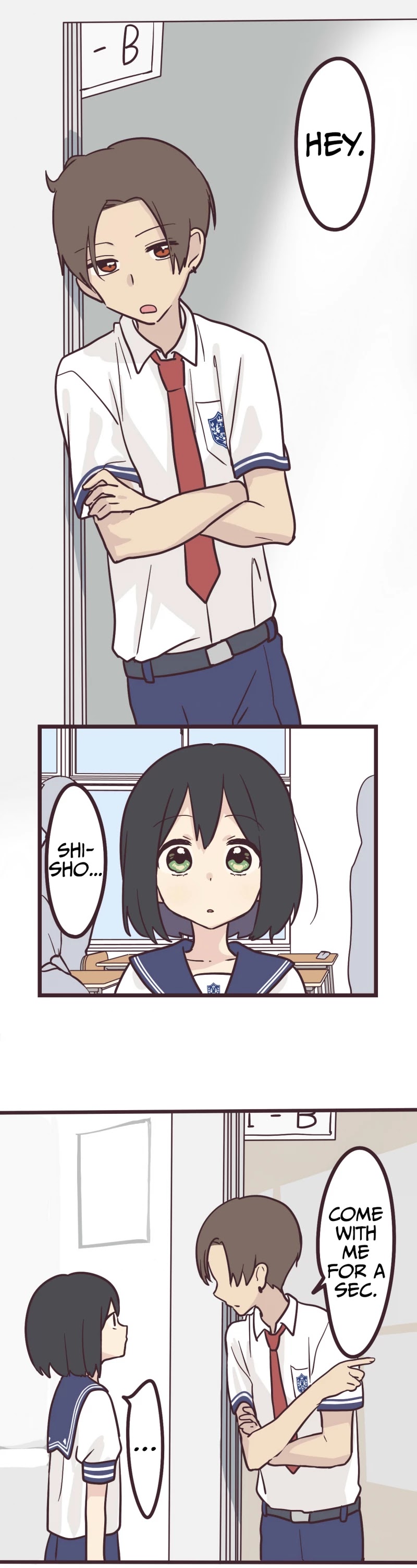 My Crossdressing Senpai Chapter 14 page 1 - Chapter 14: Goodbye