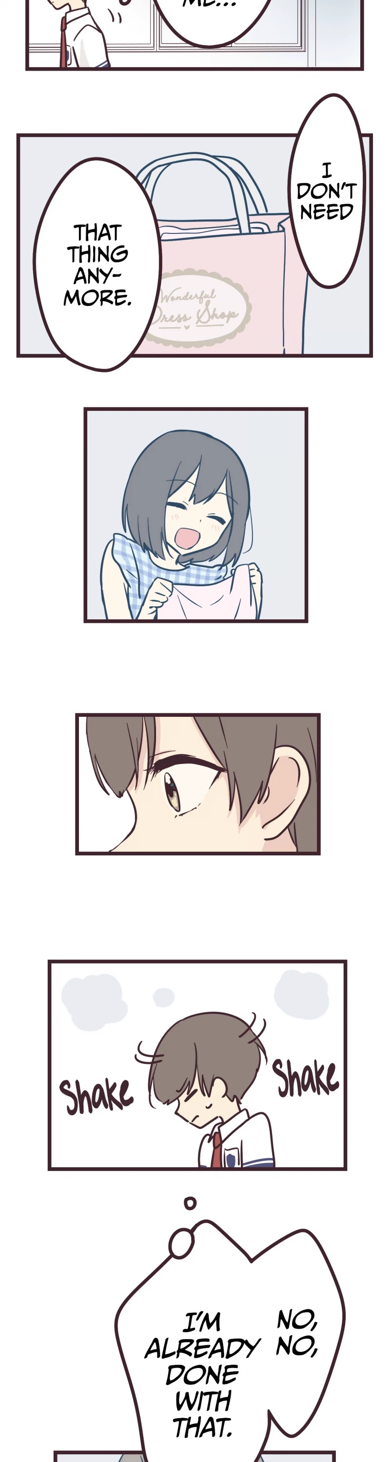 My Crossdressing Senpai Chapter 14 page 14 - Chapter 14: Goodbye
