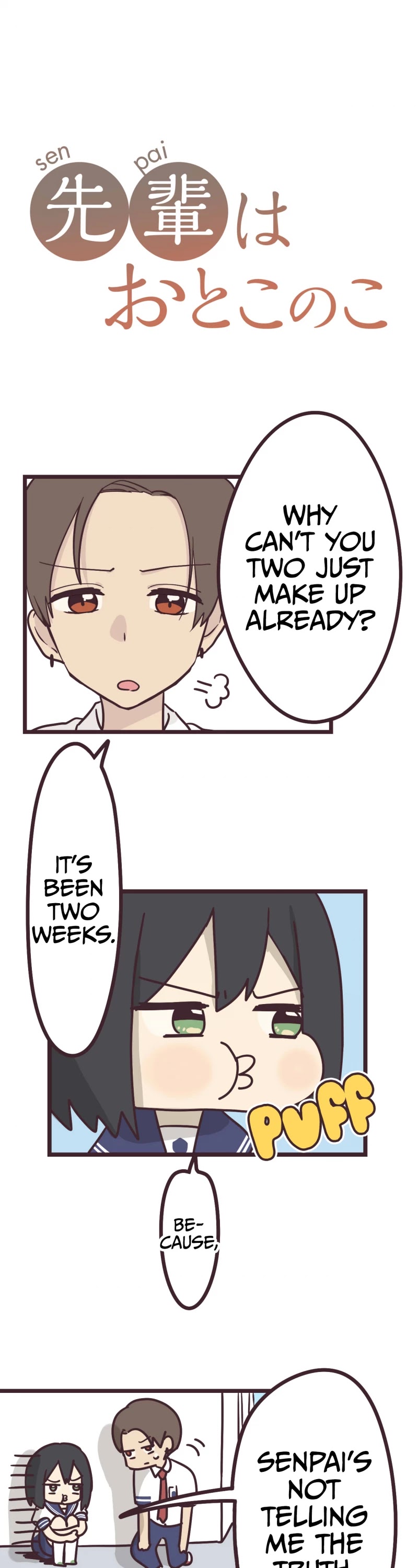 My Crossdressing Senpai Chapter 14 page 2 - Chapter 14: Goodbye