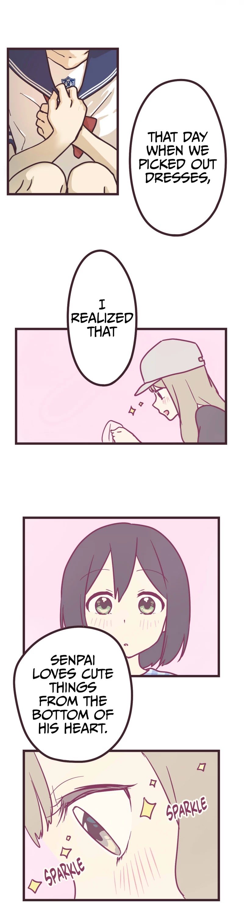 My Crossdressing Senpai Chapter 14 page 5 - Chapter 14: Goodbye
