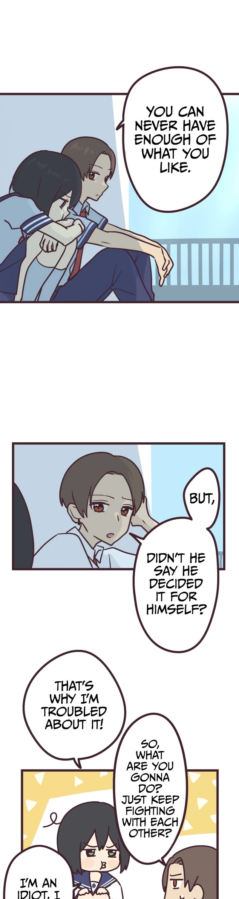 My Crossdressing Senpai Chapter 14 page 6 - Chapter 14: Goodbye