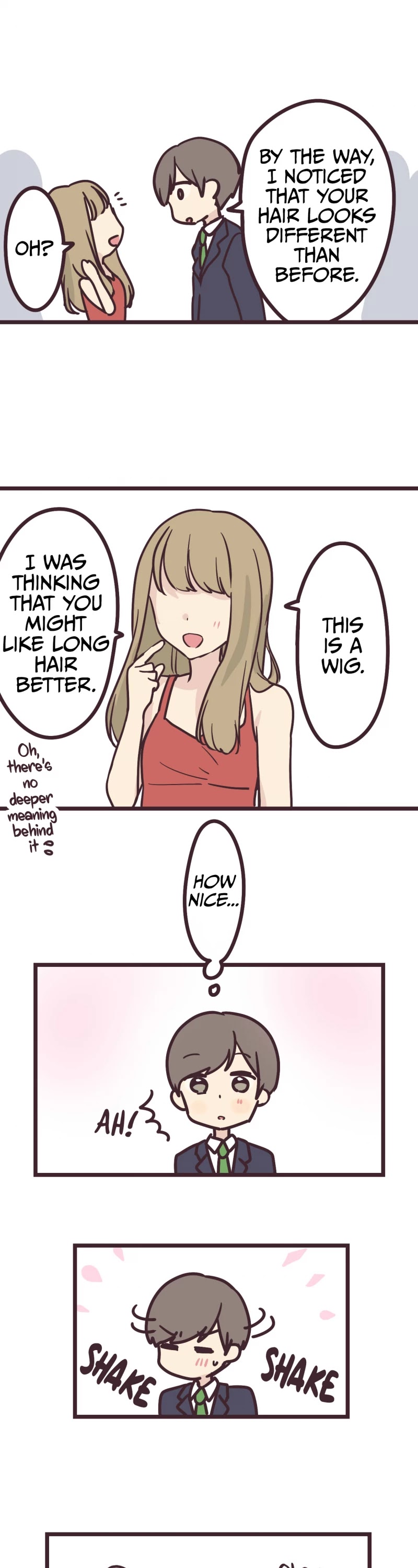 My Crossdressing Senpai Chapter 15 page 14 - Chapter 15: Normal