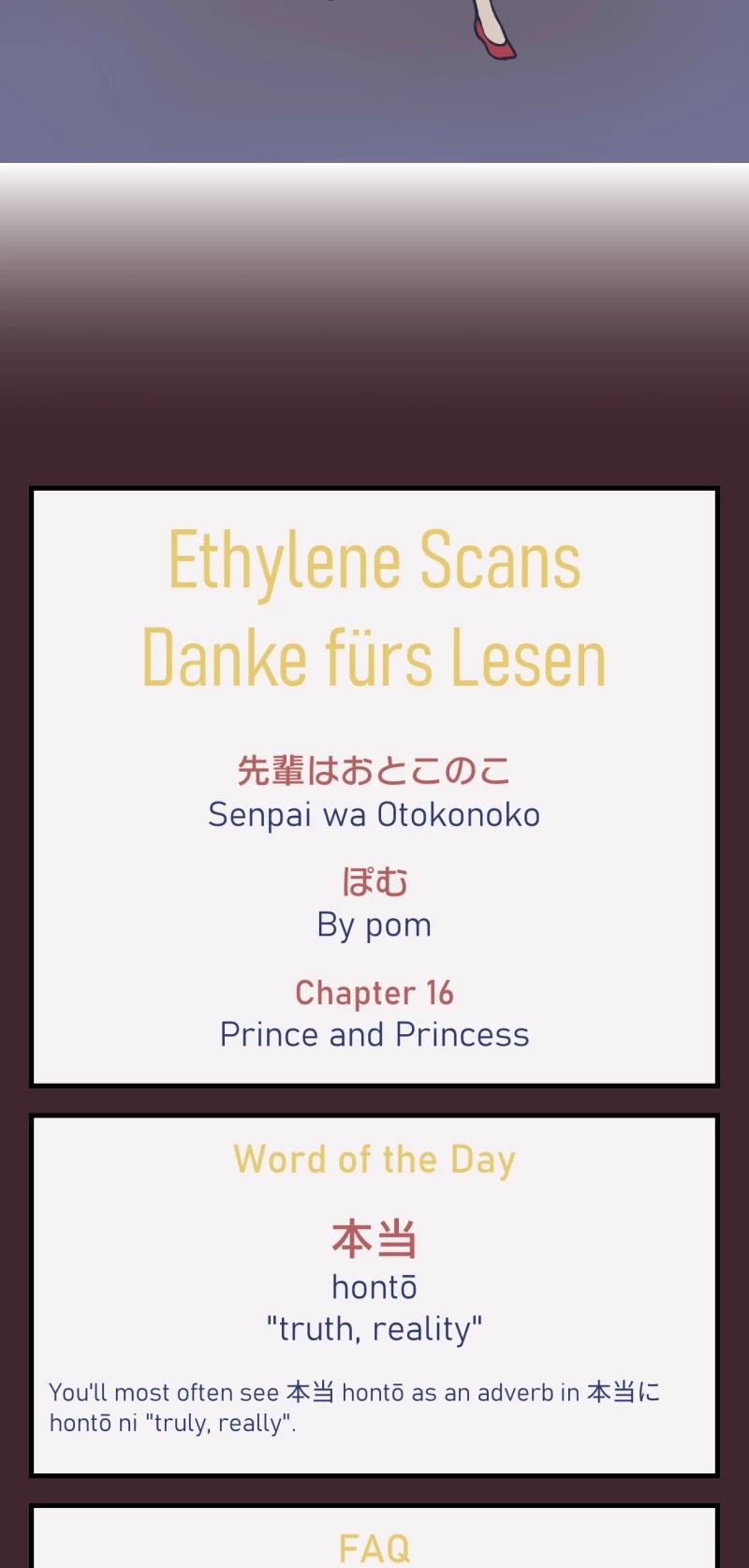 My Crossdressing Senpai Chapter 16 page 34 - Chapter 16: Prince and Princess