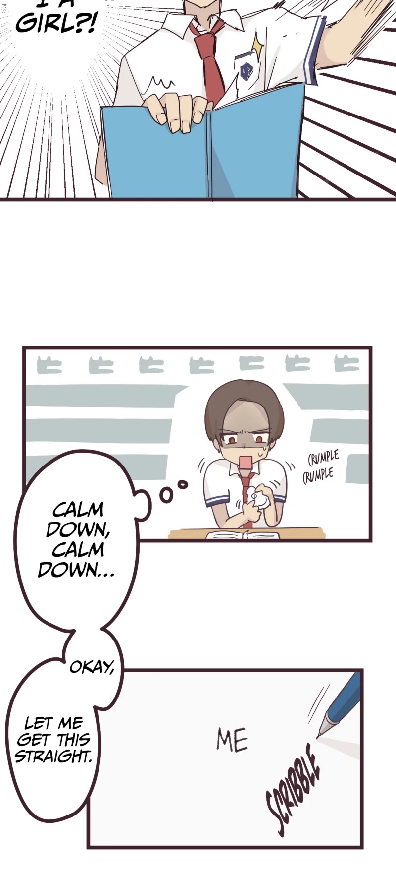 My Crossdressing Senpai Chapter 17 page 20 - Chapter 17: Change