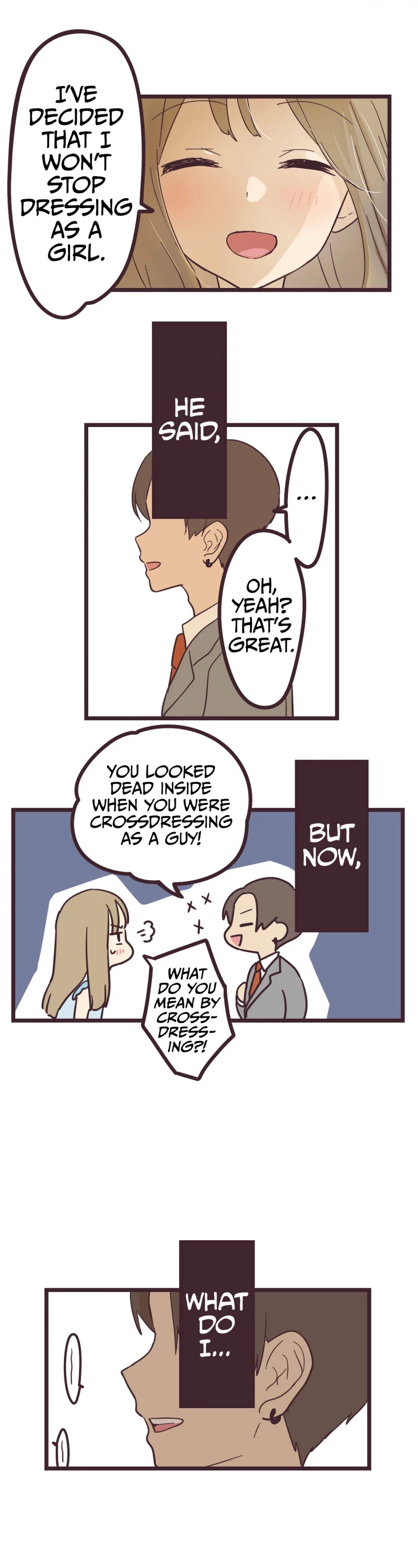 My Crossdressing Senpai Chapter 17 page 5 - Chapter 17: Change
