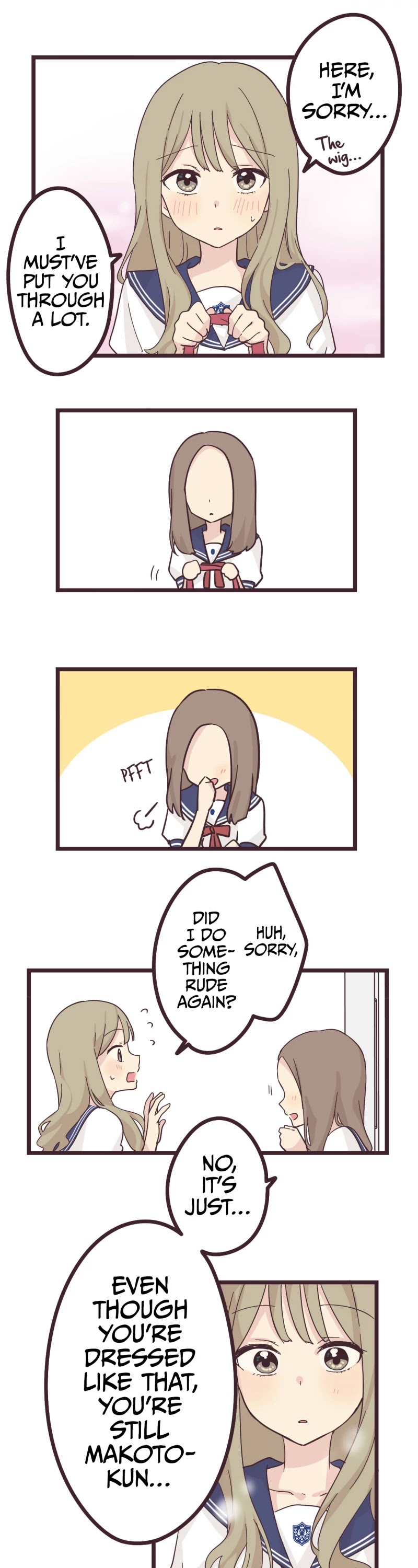 My Crossdressing Senpai Chapter 17 page 9 - Chapter 17: Change
