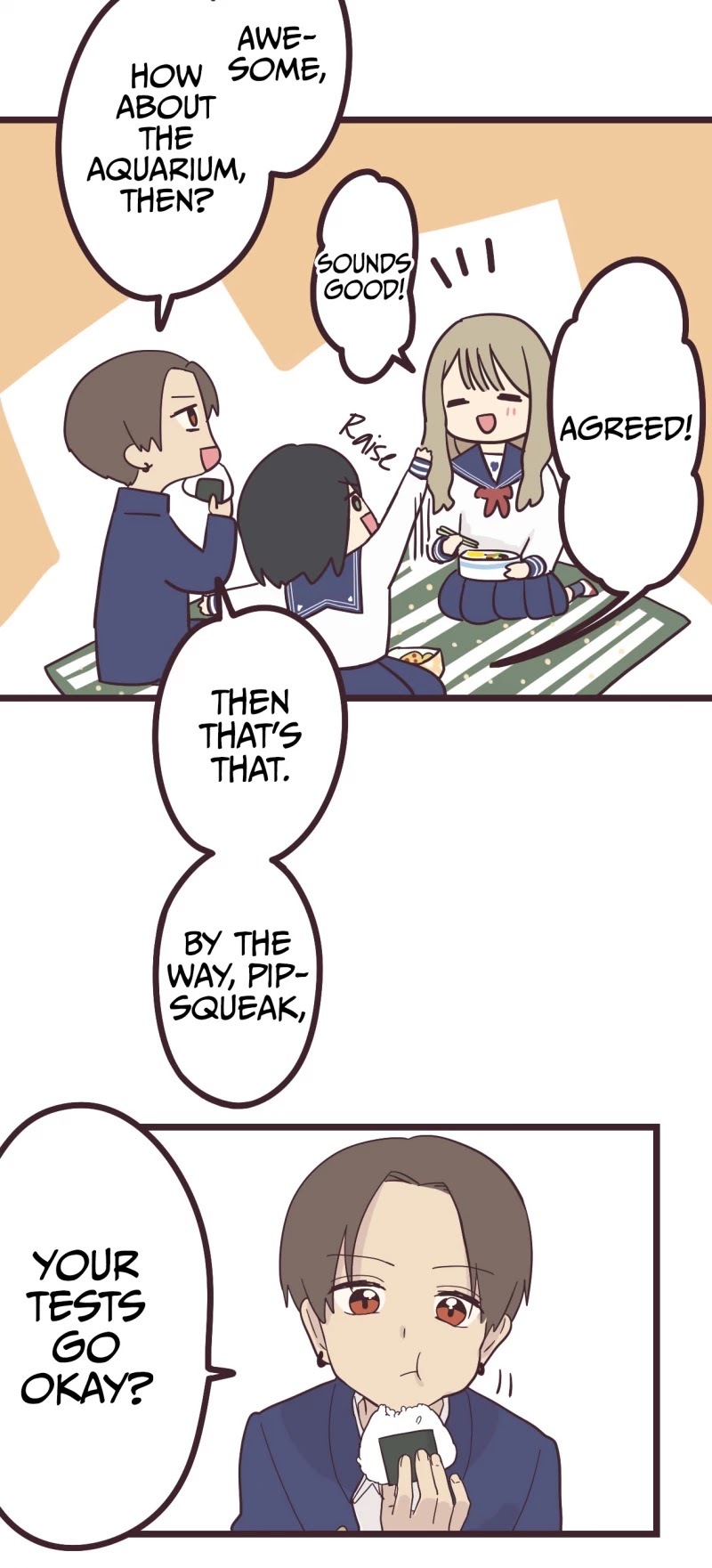 My Crossdressing Senpai Chapter 18 page 4 - Chapter 18: Aquarium