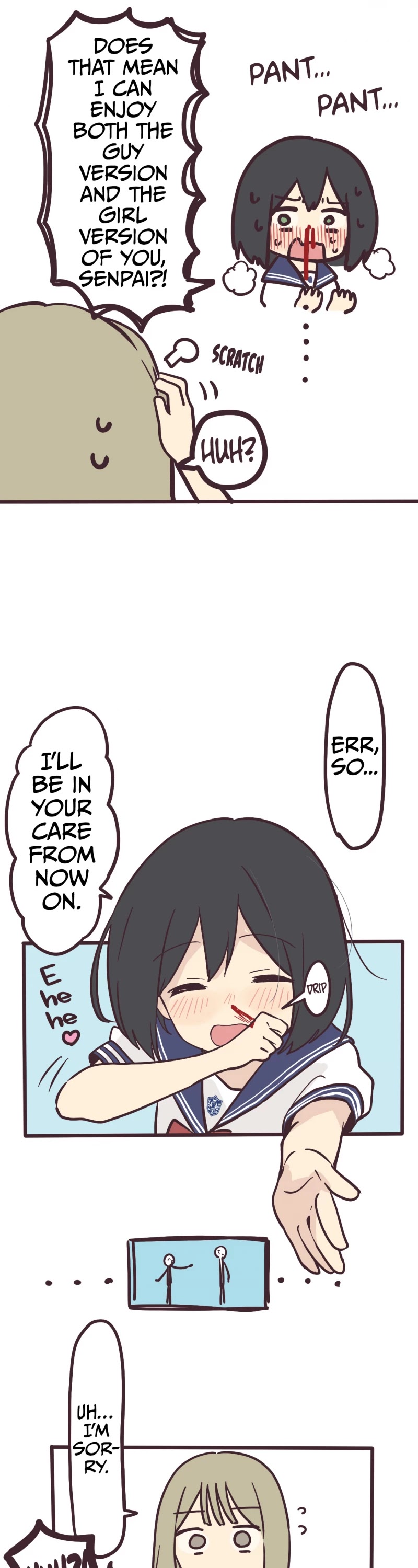My Crossdressing Senpai Chapter 2 page 5 - Chapter 2: Kouhai