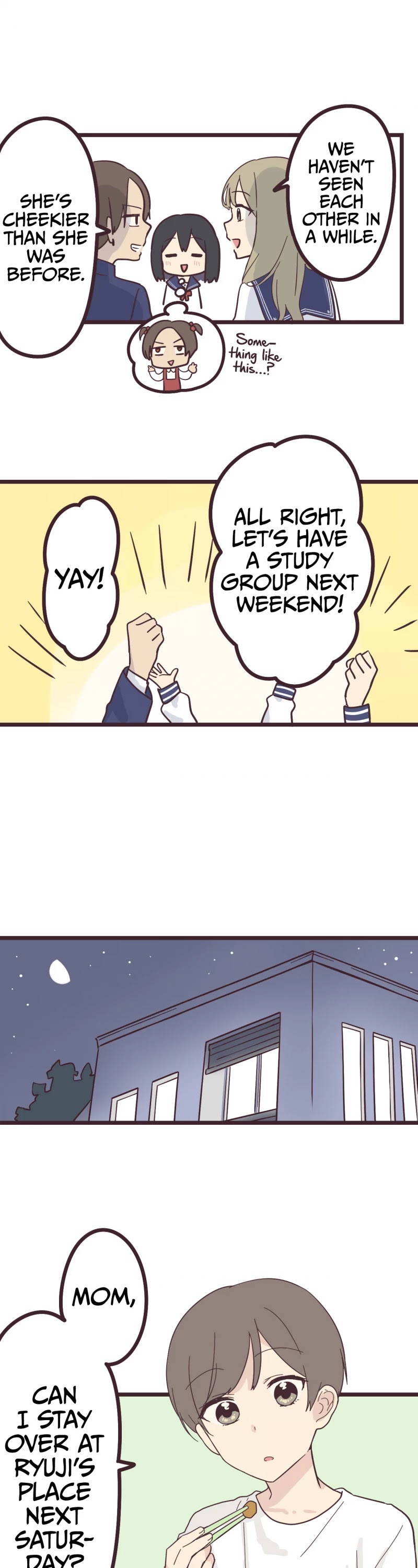My Crossdressing Senpai Chapter 20 page 14 - Chapter 20: Staying Over