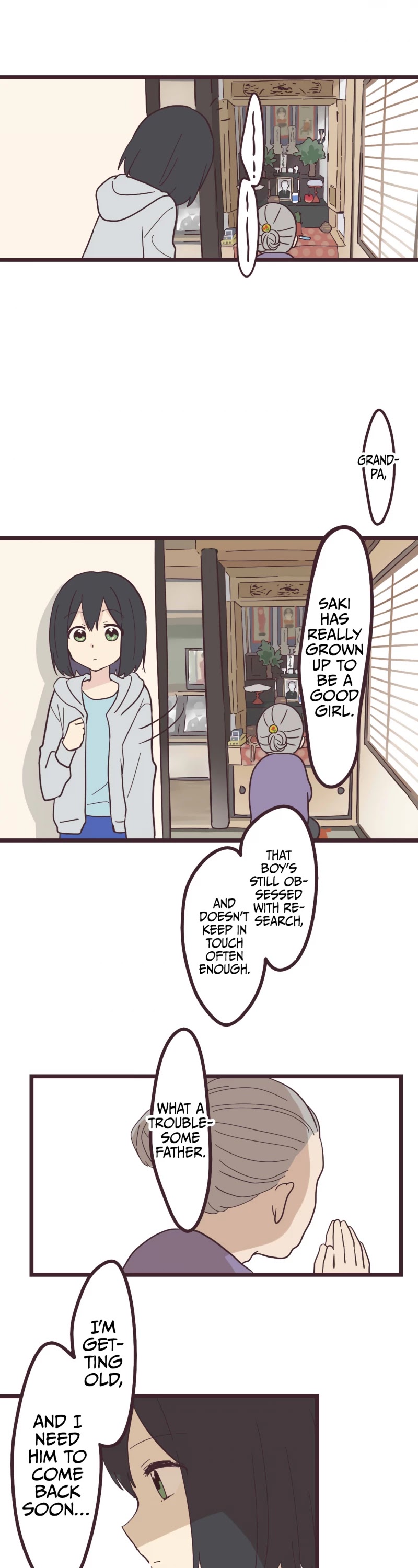 My Crossdressing Senpai Chapter 20 page 17 - Chapter 20: Staying Over