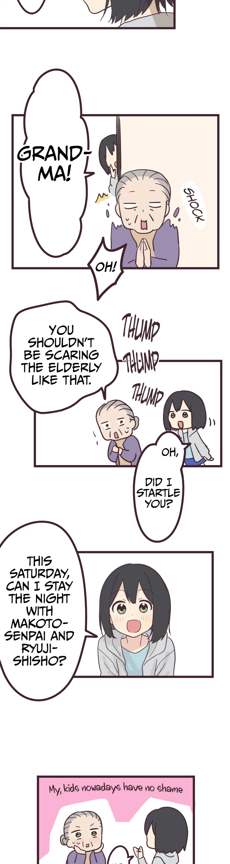 My Crossdressing Senpai Chapter 20 page 18 - Chapter 20: Staying Over