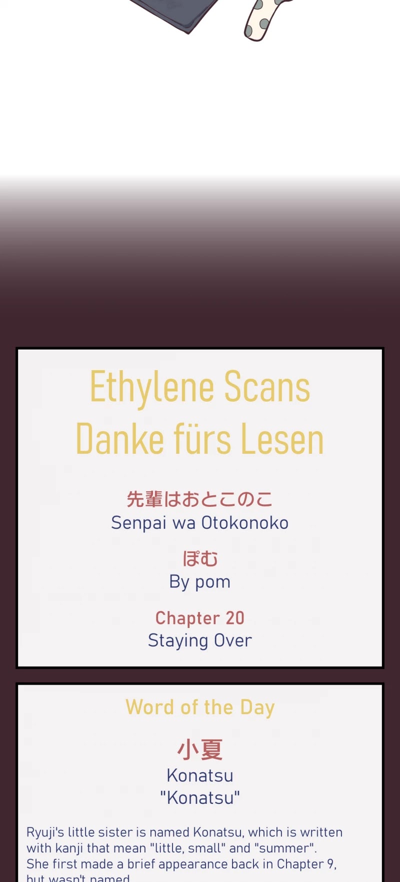 My Crossdressing Senpai Chapter 20 page 27 - Chapter 20: Staying Over