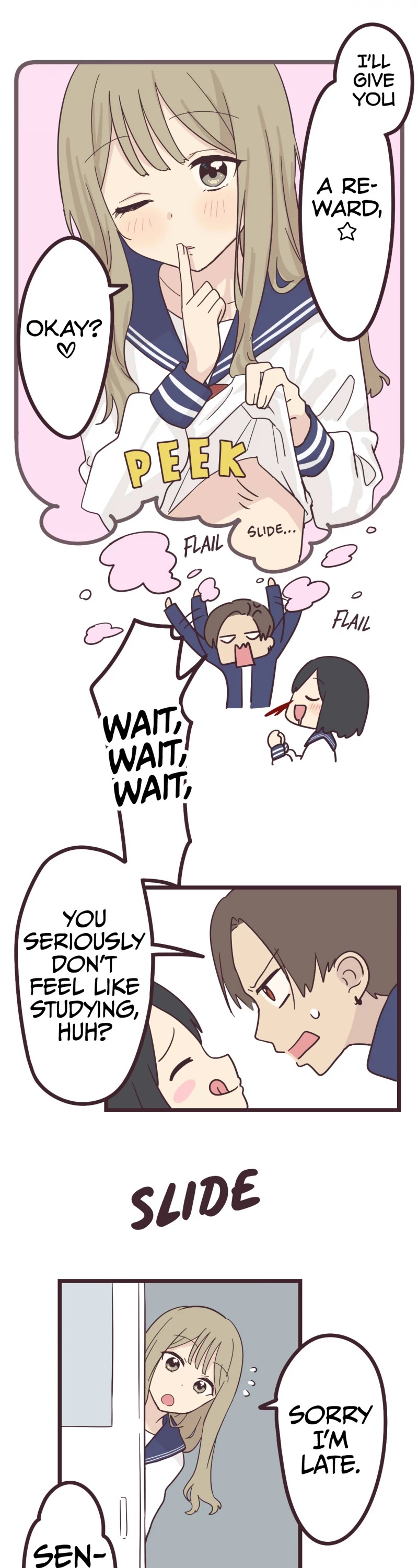 My Crossdressing Senpai Chapter 20 page 9 - Chapter 20: Staying Over