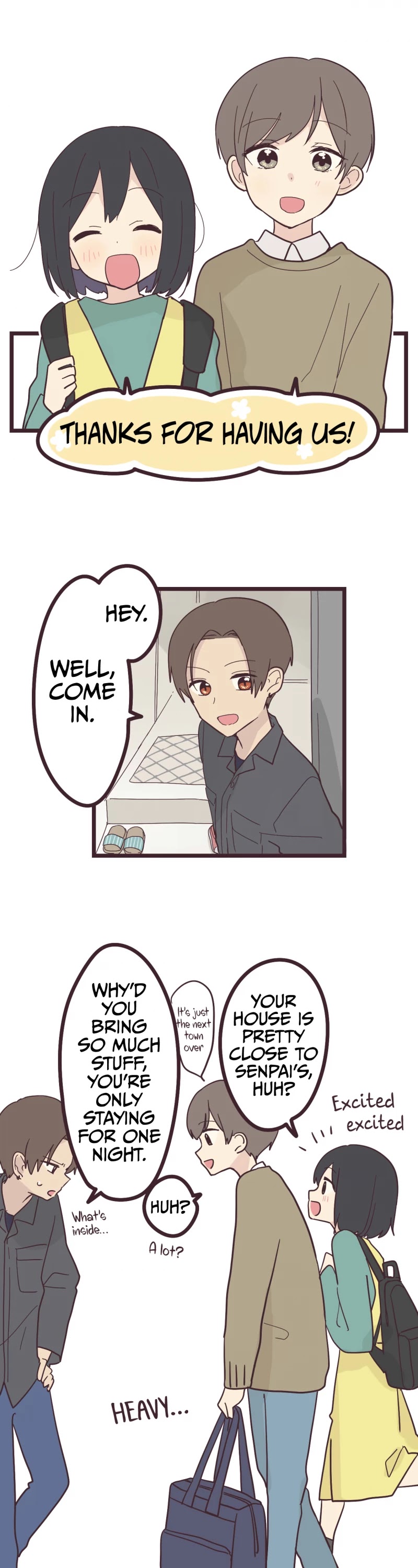 My Crossdressing Senpai Chapter 21 page 1 - Chapter 21: Study Group