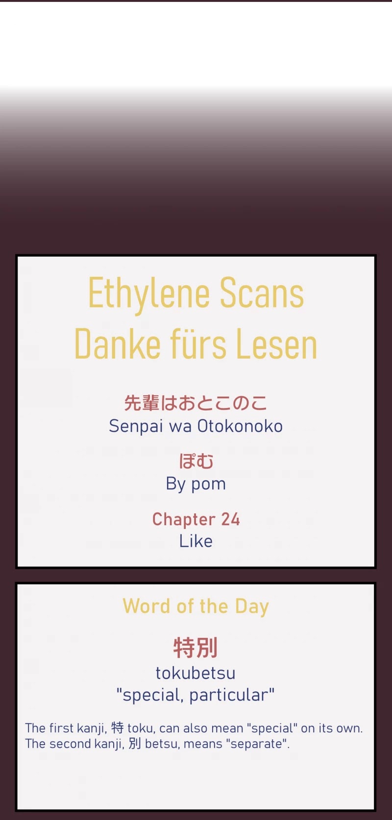 My Crossdressing Senpai Chapter 24 page 34 - Chapter 24: Like