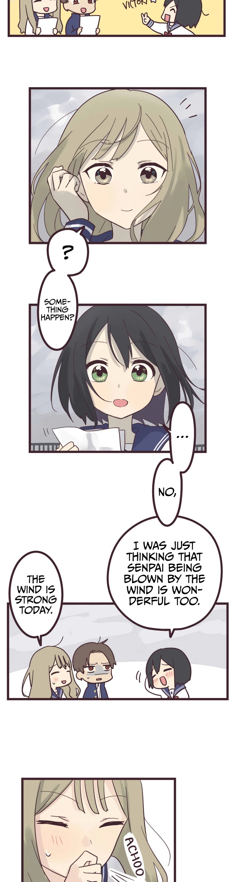 My Crossdressing Senpai Chapter 25 page 2 - Chapter 25: I Want to Run