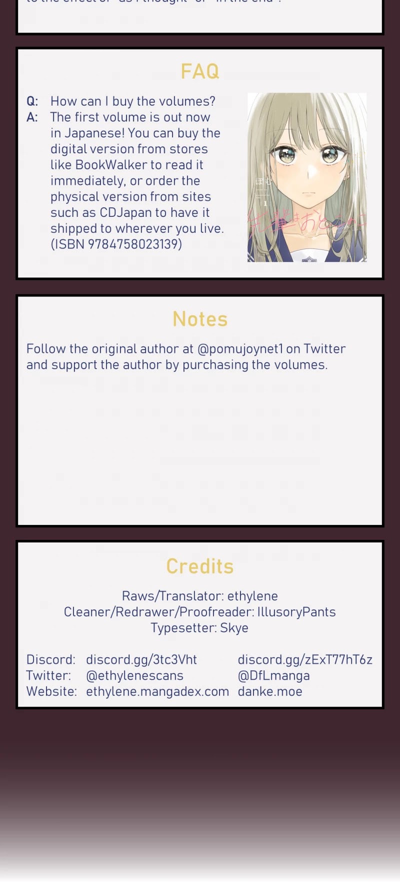 My Crossdressing Senpai Chapter 26 page 28 - Chapter 26: After All