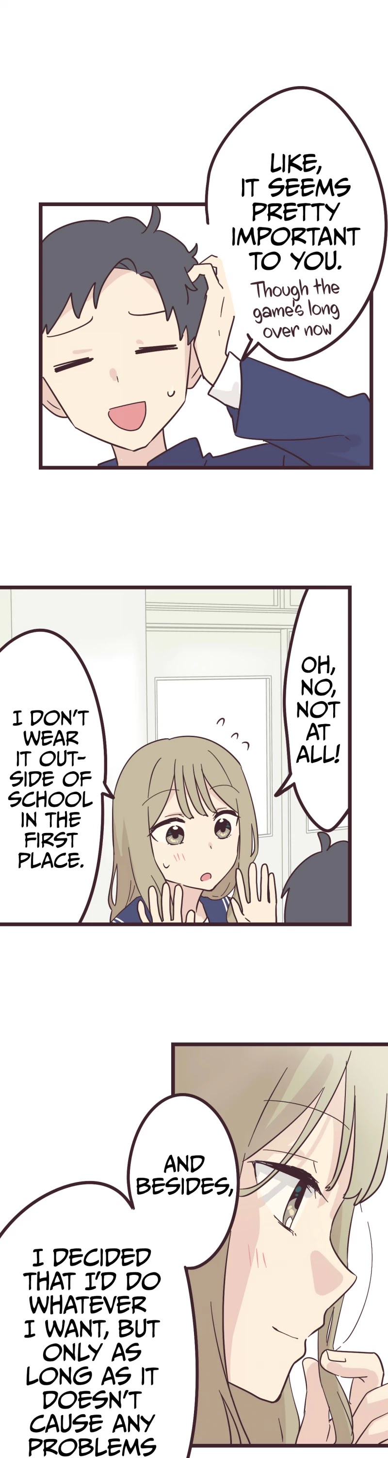 My Crossdressing Senpai Chapter 27 page 14 - Chapter 27: Properly