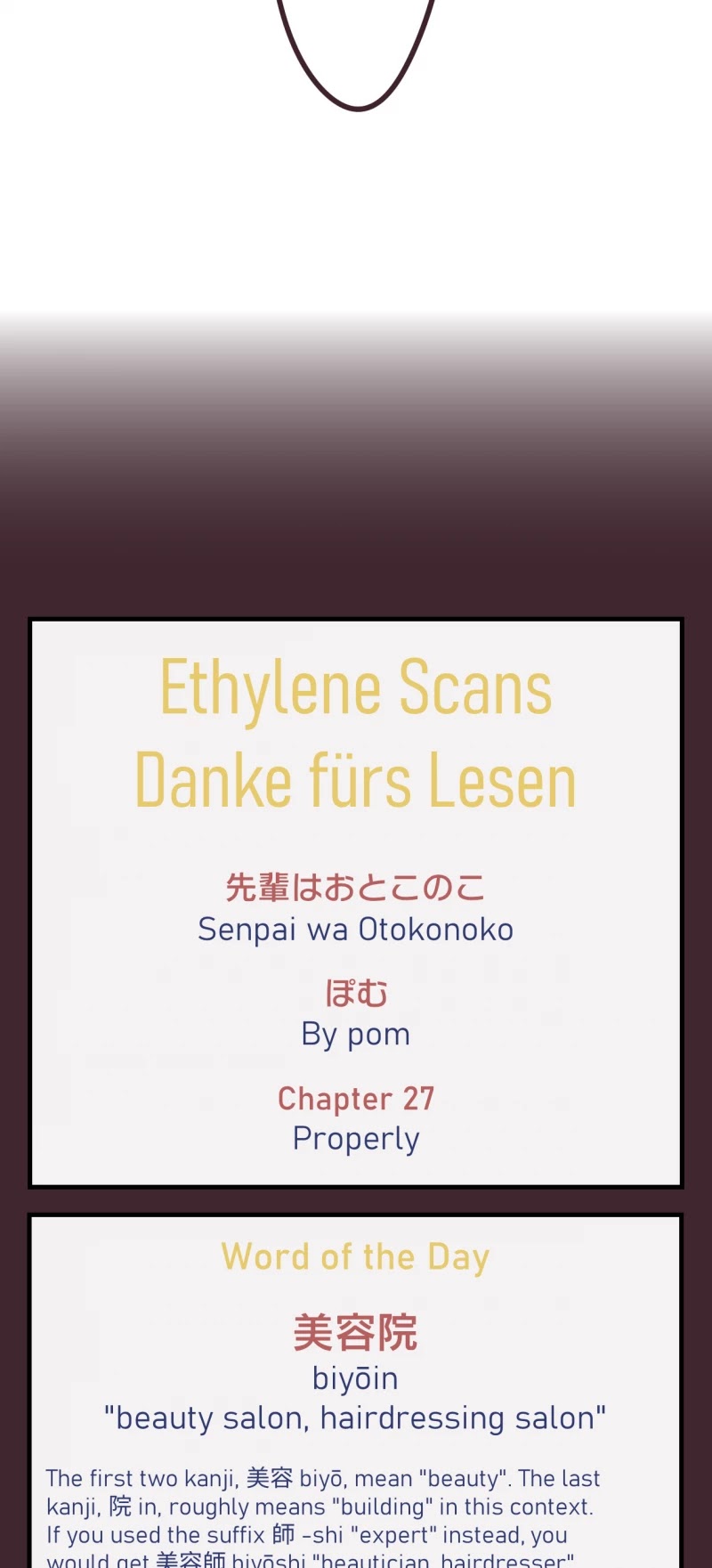 My Crossdressing Senpai Chapter 27 page 27 - Chapter 27: Properly