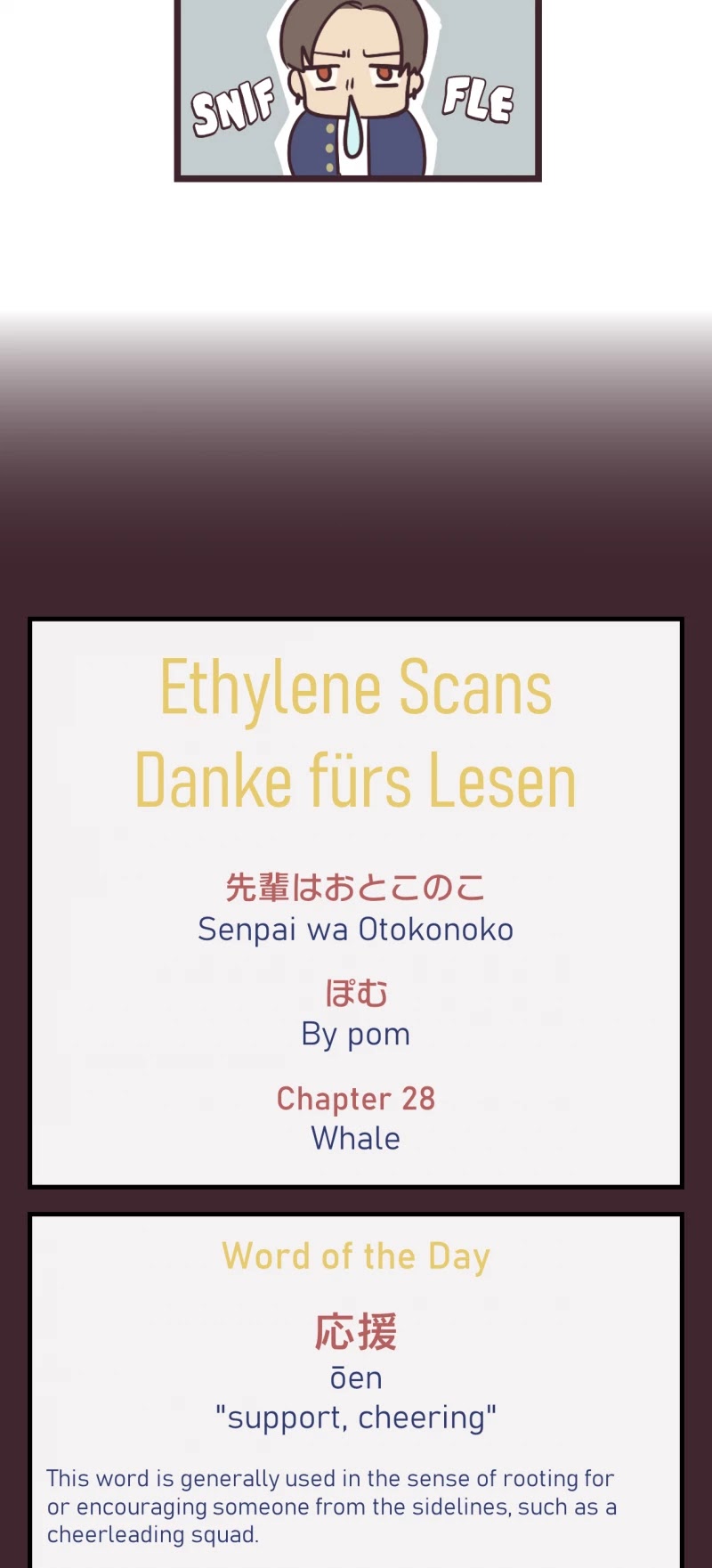 My Crossdressing Senpai Chapter 28 page 27 - Chapter 28: Whale