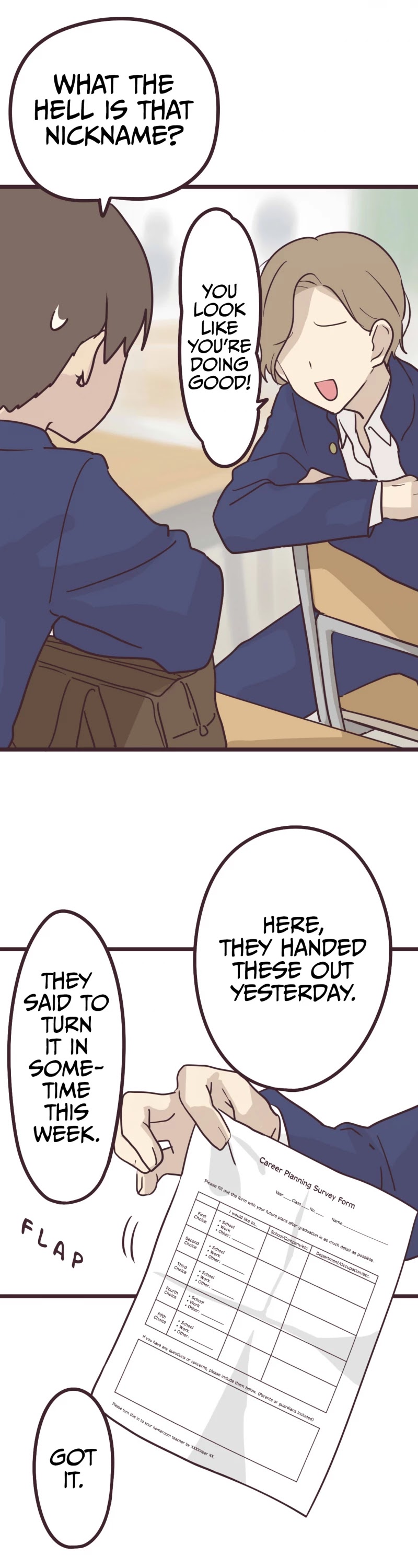My Crossdressing Senpai Chapter 30 page 13 - Chapter 30: Path Ahead