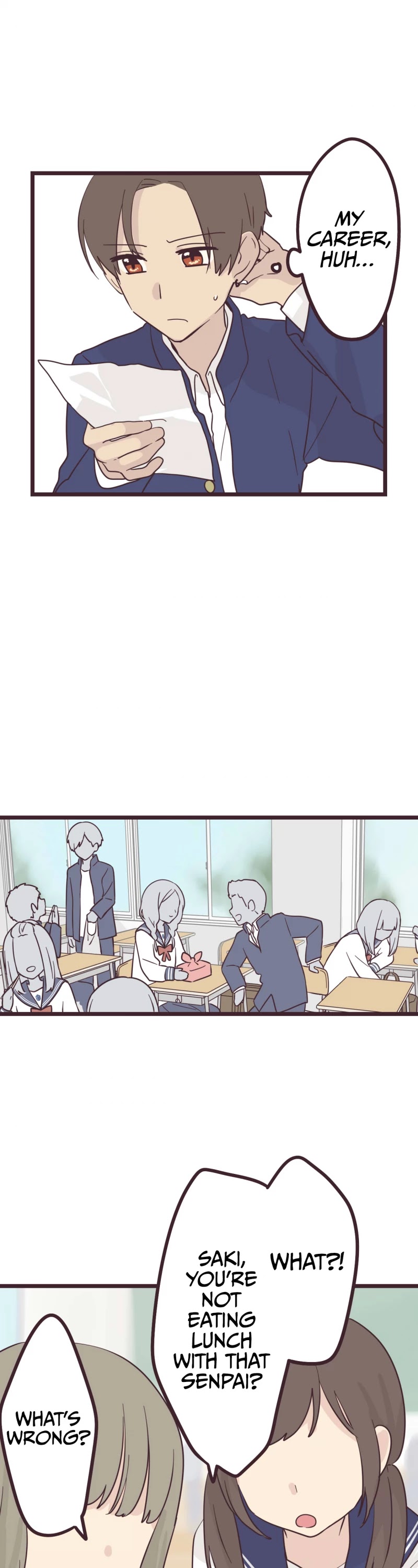 My Crossdressing Senpai Chapter 30 page 14 - Chapter 30: Path Ahead