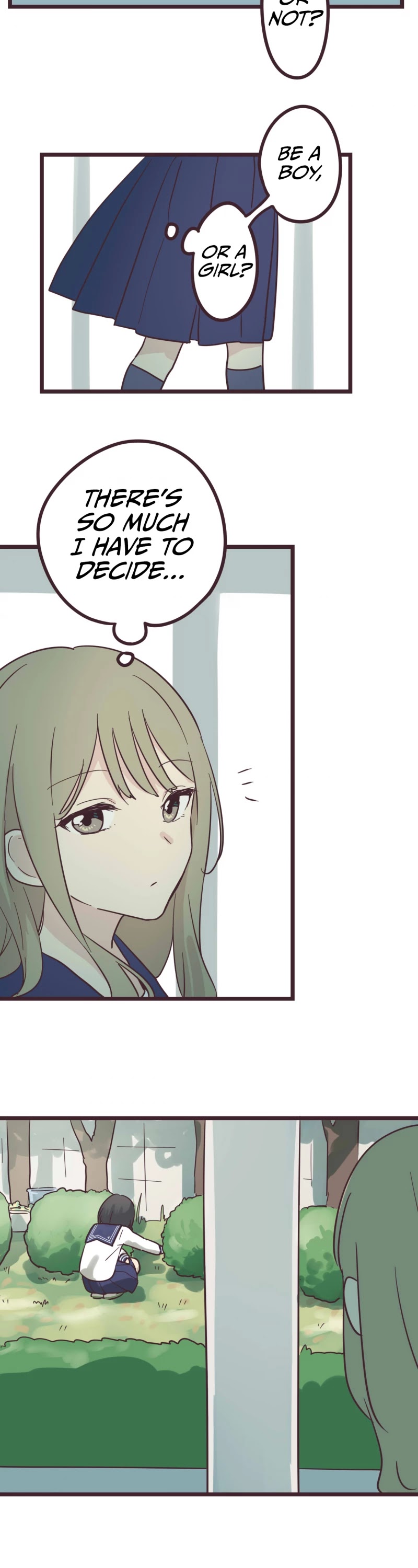 My Crossdressing Senpai Chapter 31 page 14 - Chapter 31: Choices