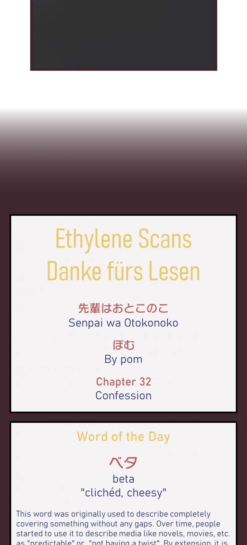 My Crossdressing Senpai Chapter 32 page 27 - Chapter 32: Confession