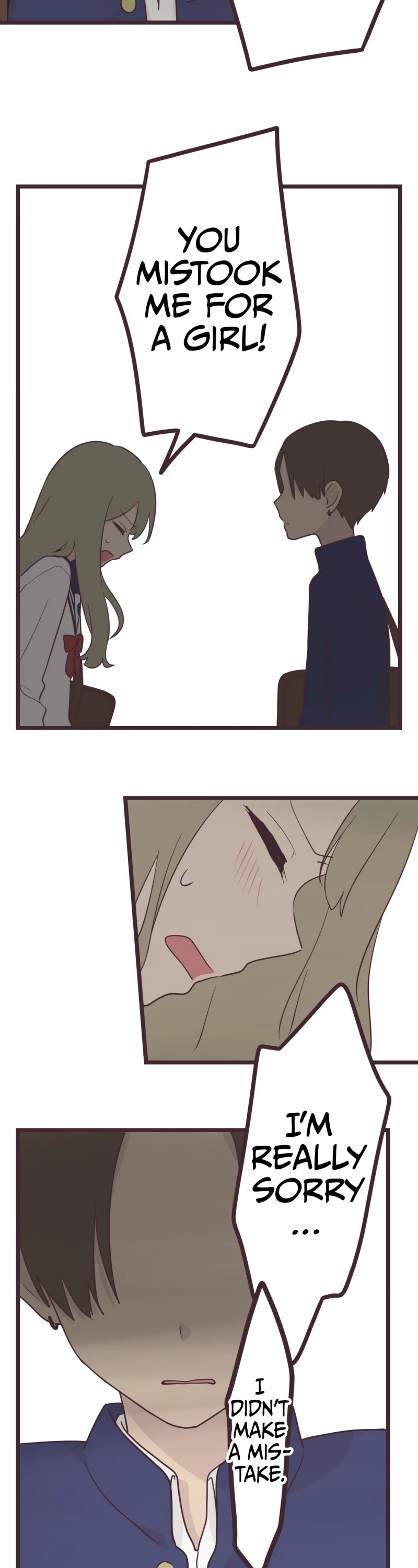 My Crossdressing Senpai Chapter 38 page 2 - Chapter 38: Sorry